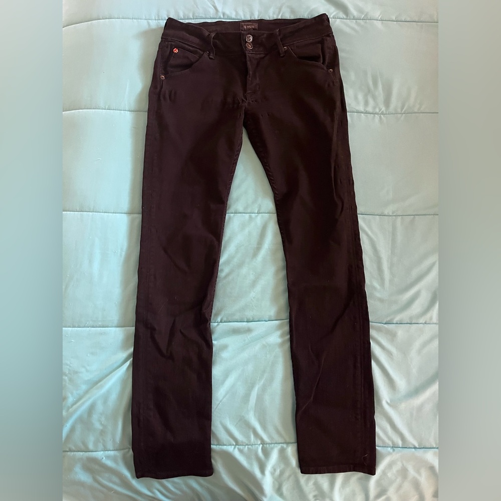 Hudson Jeans Black Slim Fit Denim
